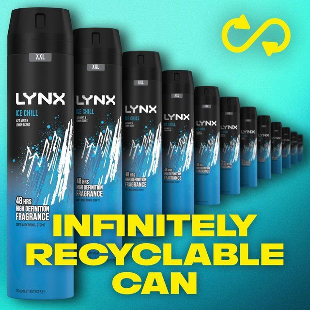 Lynx Ice Chill Deodorant Bodyspray   250ml