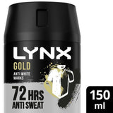 Lynx Men Gold Anti-Perspirant Deodorant Spray 150ml