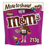 M&amp;amp;M's Brownie Bites &amp;amp; Milk Chocolate Sharing Pouch Bag   213g