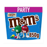 M&amp;amp;M's Crispy Milk Chocolate Party Mix Bulk Snack Bag   850g
