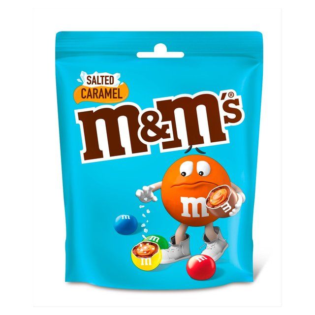 M&amp;amp;M's Salted Caramel Chocolate Pouch Bag    102g