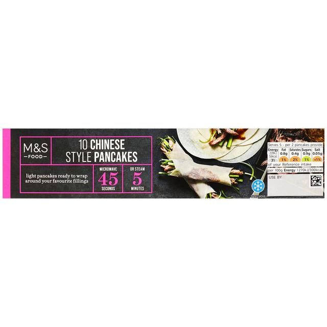 M&amp;amp;S 10 Chinese Style Pancakes   110g