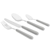 M&amp;amp;S 16 Piece Tribeca Cutlery Set Grey
