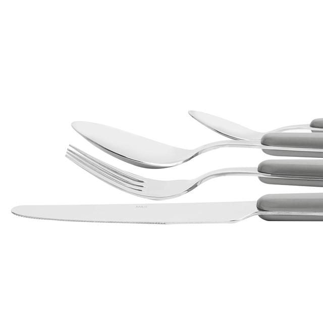 M&amp;amp;S 16 Piece Tribeca Cutlery Set Grey