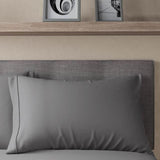 M&amp;amp;S 2 Pack Egyptian Cotton Pillowcases One Size Slate