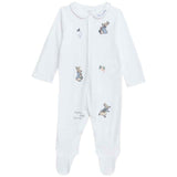 M&amp;amp;S 2pk Peter Rabbit Sleepsuits 0-24 Months Green