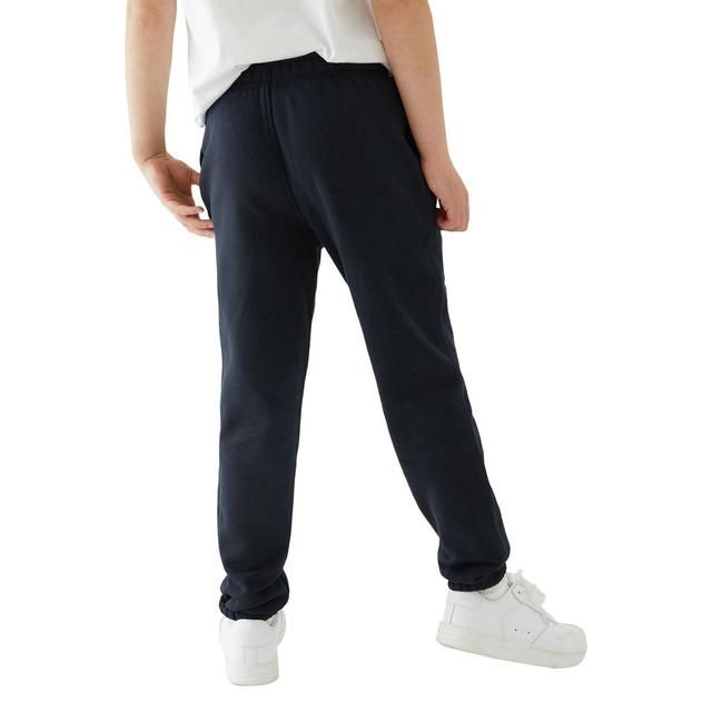 M&amp;amp;S 2pk Regular Fit School Joggers 4-10 Years Navy