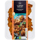 M&amp;amp;S 4 Onion Bhajis   168g