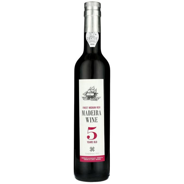 M&amp;amp;S 5 Year Old Madeira Wine   50cl