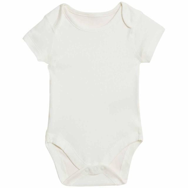 M&amp;amp;S 7pk Lion Bodysuits Newborn-3 Y Grey Mix