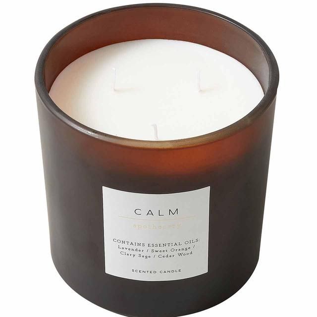 M&amp;amp;S Apothecary Calm Large 3 Wick Scented Candle