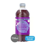 M&amp;amp;S Apple &amp;amp; Blackcurrant Squash   750ml