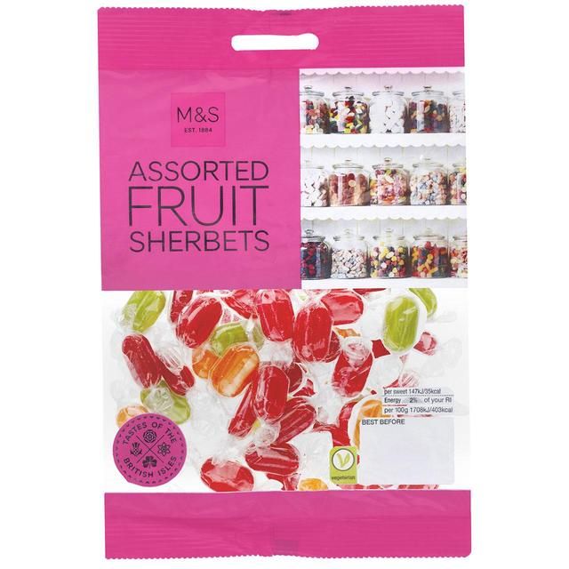 M&amp;amp;S Assorted Fruit Sherbets   225g