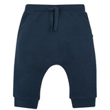 M&amp;amp;S Baby Cotton Rich Plain Joggers 0-3 Years Navy