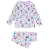 M&amp;amp;S Baled Pure Cotton Pets Pyjamas Lilac Mix 7-12 Years