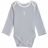 M&amp;amp;S BD Stripe Teddy Bear Bodysuit NB
