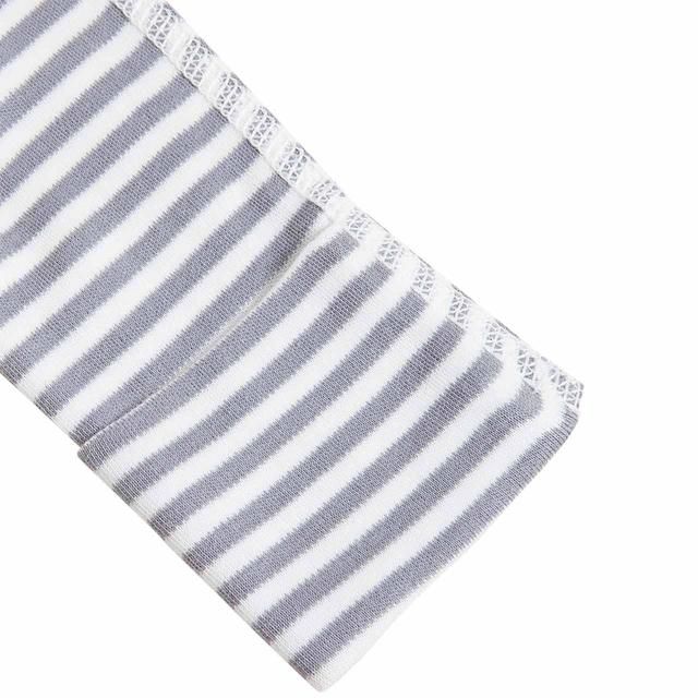 M&amp;amp;S BD Stripe Teddy Bear Bodysuit NB