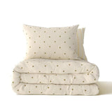 M&amp;amp;S Bee Stripe Bedset Single- King Ochre