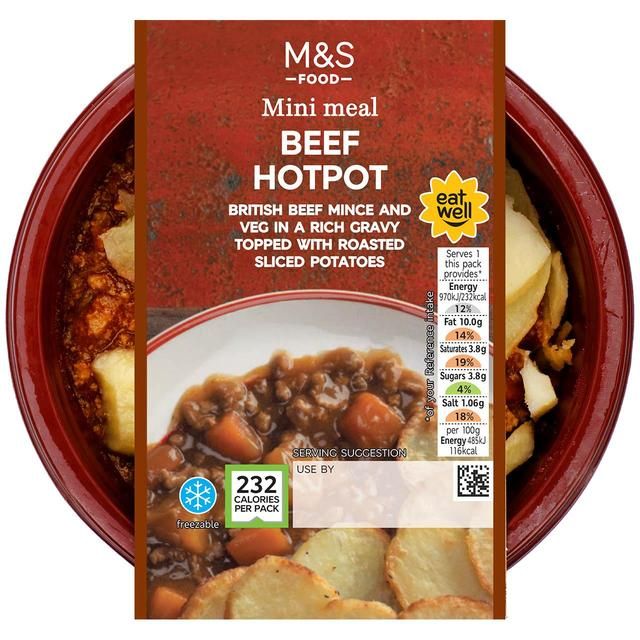 M&amp;amp;S Beef Hotpot Mini Meal   200g