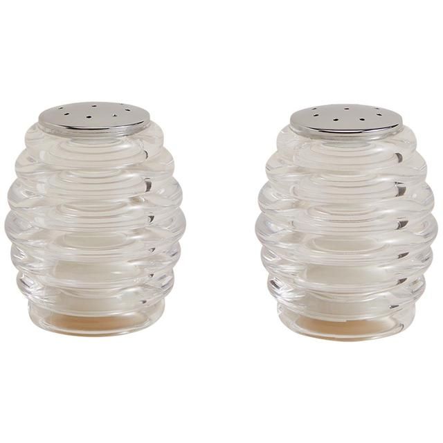 M&amp;amp;S Beehive Salt and Pepper Shakers Clear