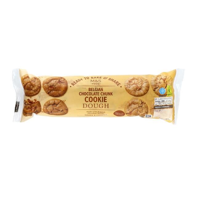 M&amp;amp;S Belgian Chocolate Chunk Cookie Dough   350g
