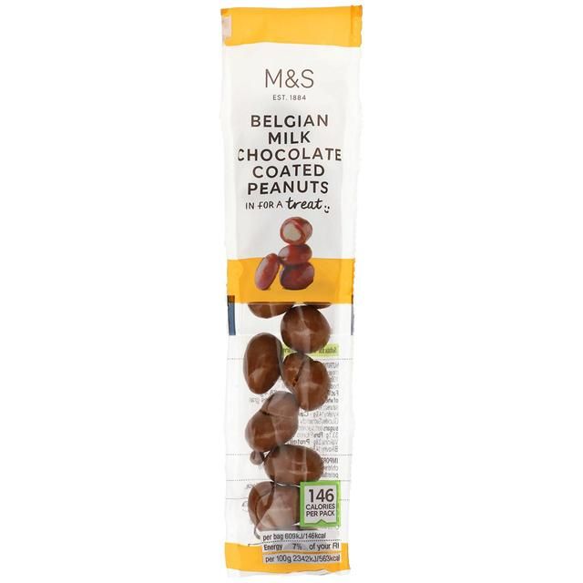 M&amp;amp;S Belgian Milk Chocolate Coated Peanuts   26g