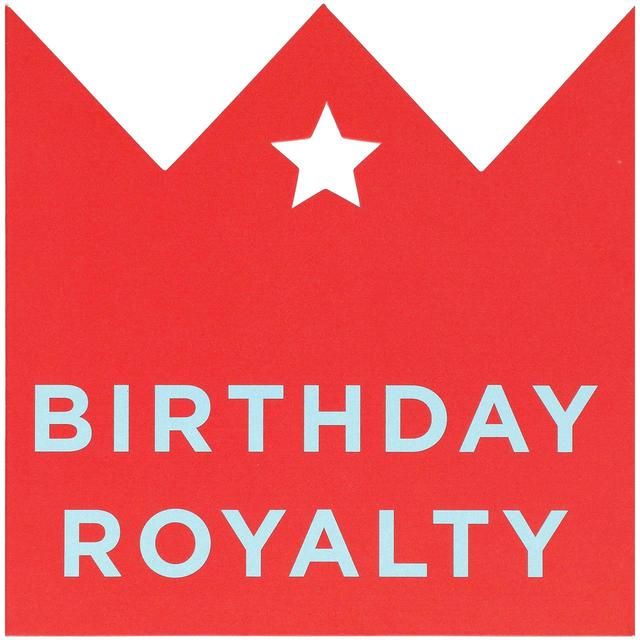 M&amp;amp;S Birthday Royalty Card
