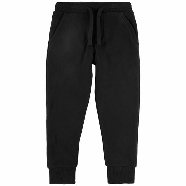 M&amp;amp;S Black Cotton Rich Joggers 2-5 Y