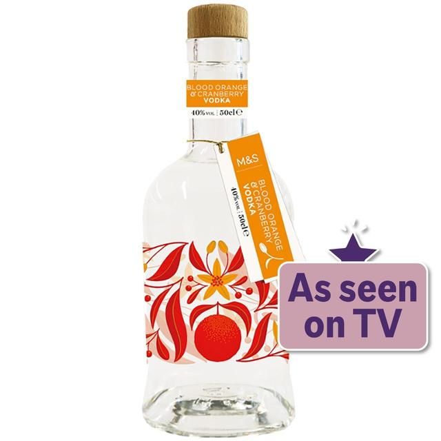 M&amp;amp;S Blood Orange &amp;amp; Cranberry Vodka   50cl