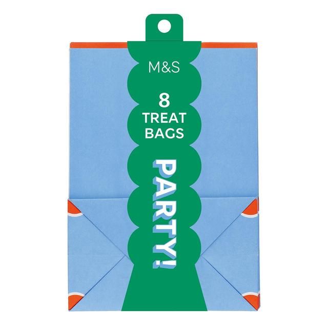 M&amp;amp;S Blue Treat Party Bags   8 per pack