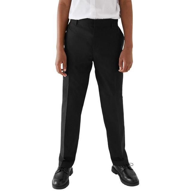 M&amp;amp;S Boys 2Pk Regular Leg Adj Hem Trs 3-4 Y   2 per pack