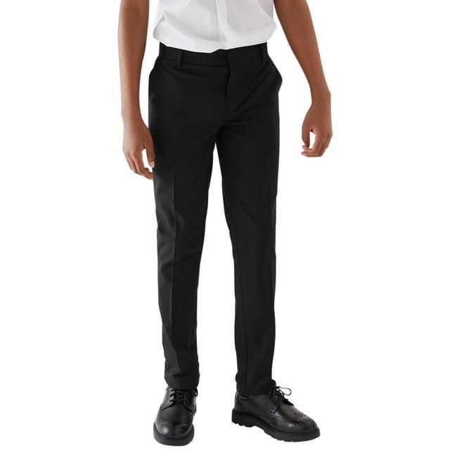 M&amp;amp;S Boys Black Super Skinny Leg Stretch Trs 3-14 Y Black