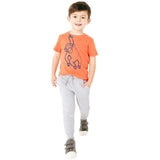 M&amp;amp;S Boys Draw Cord Joggers Grey 4-5 Years