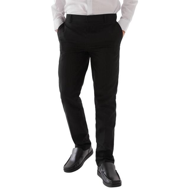 M&amp;amp;S Boys Skinny Leg School Trousers 4-14 Years Black