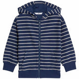 M&amp;amp;S Breton Zip Top 2-7 Years Navy
