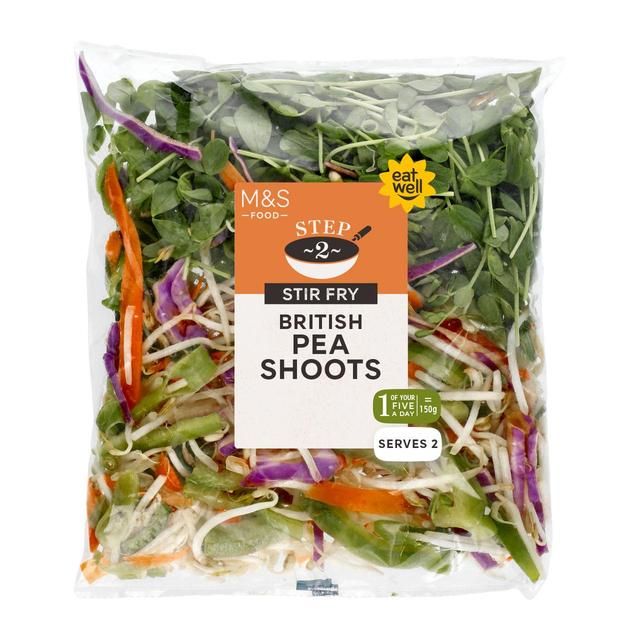 M&amp;amp;S British Pea Shoot Stir Fry   300g