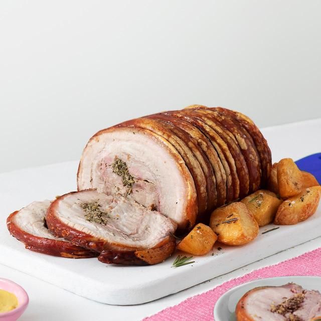 M&amp;amp;S British Porchetta Pork Belly Joint   2.2kg
