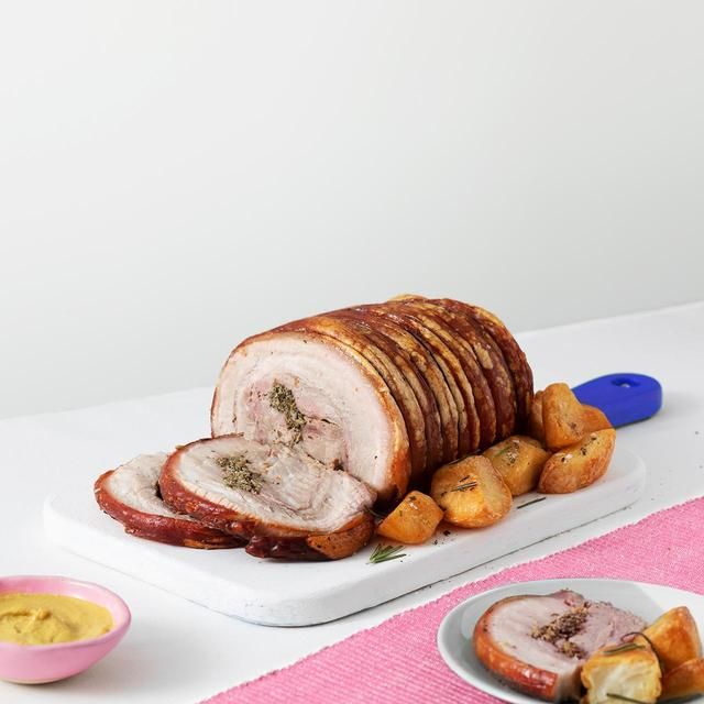 M&amp;amp;S British Porchetta Pork Belly Joint   2.2kg