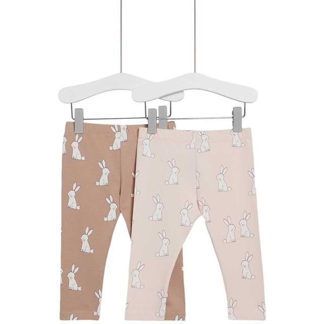 M&amp;amp;S Bunny Leggings 0-24 Months Neutral