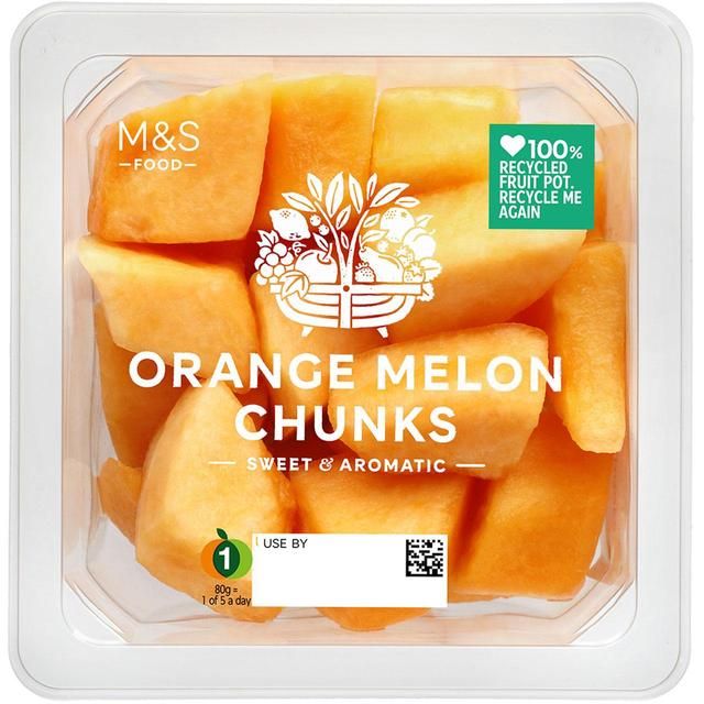 M&amp;amp;S Cantaloupe Melon Chunks   350g