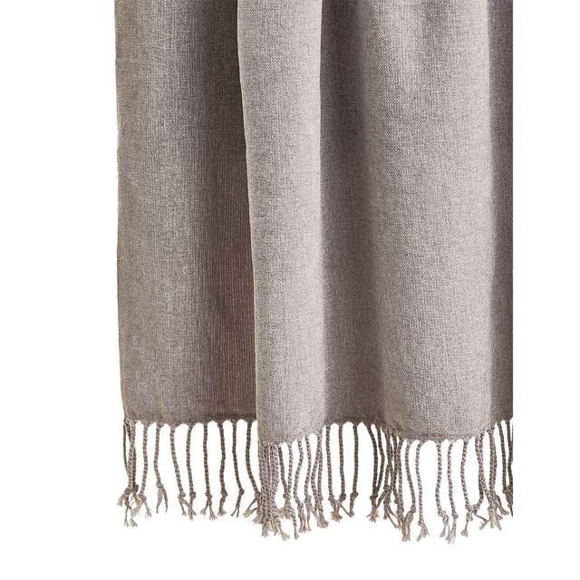 M&amp;amp;S Chenille Throw 1SIZE Light Grey