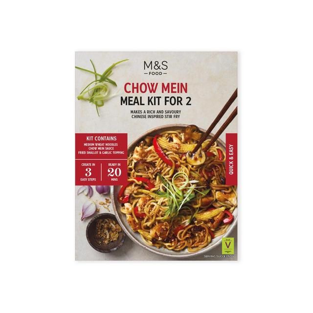 M&amp;amp;S Chow Mein Meal Kit for 2   305g