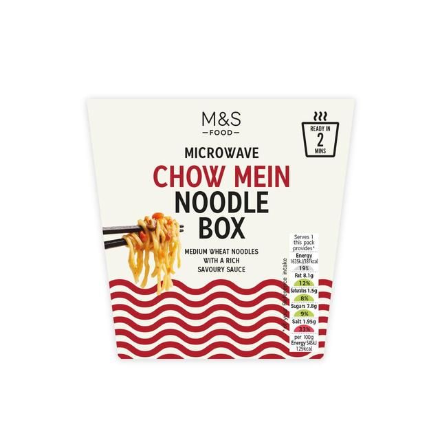 M&amp;amp;S Chow Mein Noodle Box   300g