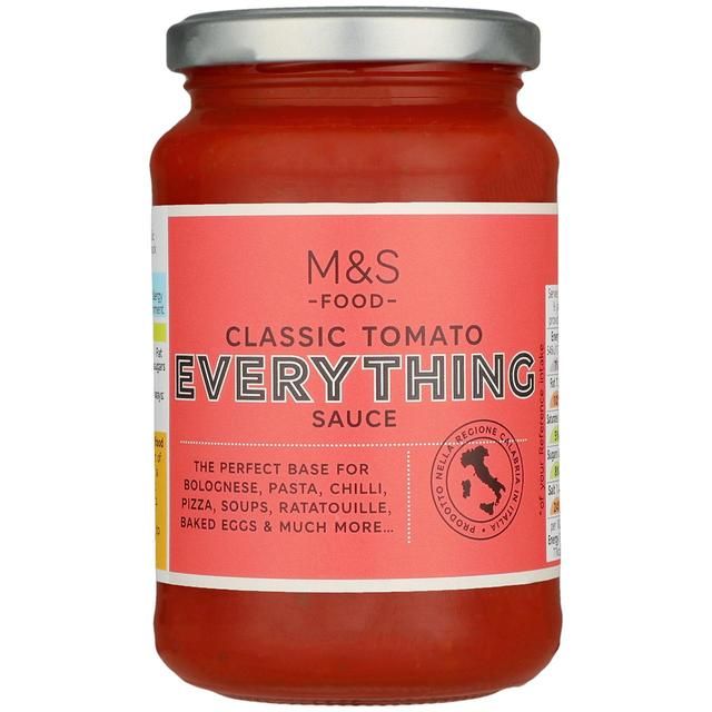 M&amp;amp;S Classic Tomato Everything Pasta Sauce   340g