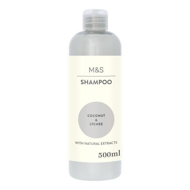 M&amp;amp;S Coconut &amp;amp; Lychee Shampoo   500ml