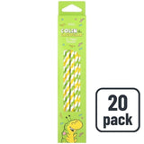 M&amp;amp;S Colin the Caterpillar Paper Straws   20 per pack