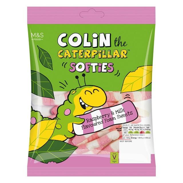 M&amp;amp;S Colin The Caterpillar Softies   150g