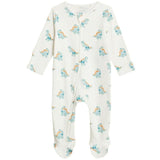 M&amp;amp;S Collection 2 Pack Pure Cotton Dinosaur Sleepsuits Grey Mix 0-3 Years