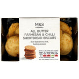 M&amp;amp;S Collection All Butter Parmigiano Reggiano &amp;amp; Chilli Biscuits   80g