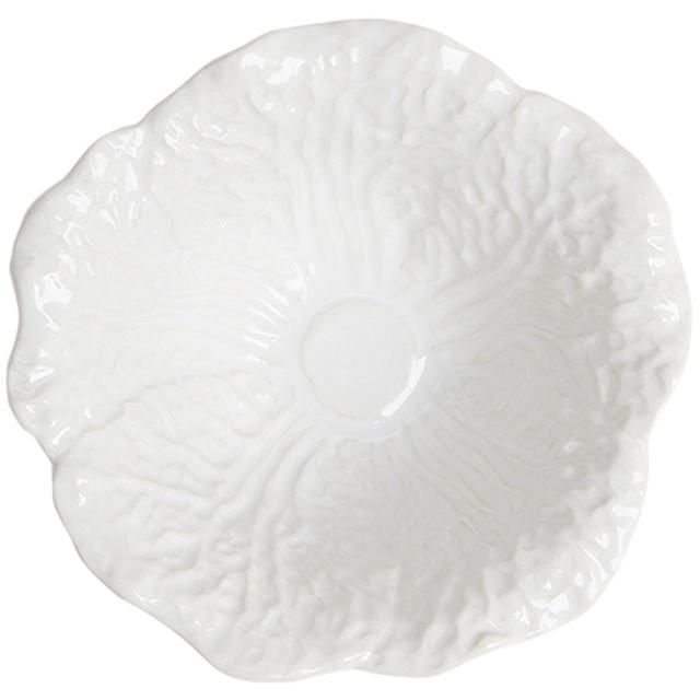 M&amp;amp;S Collection Cabbage Nibble Bowl White